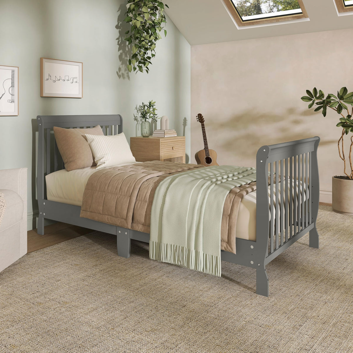 Dream On Me Chelsea 5-in-1 Convertible Full Size Baby Crib, GREENGUARD Gold