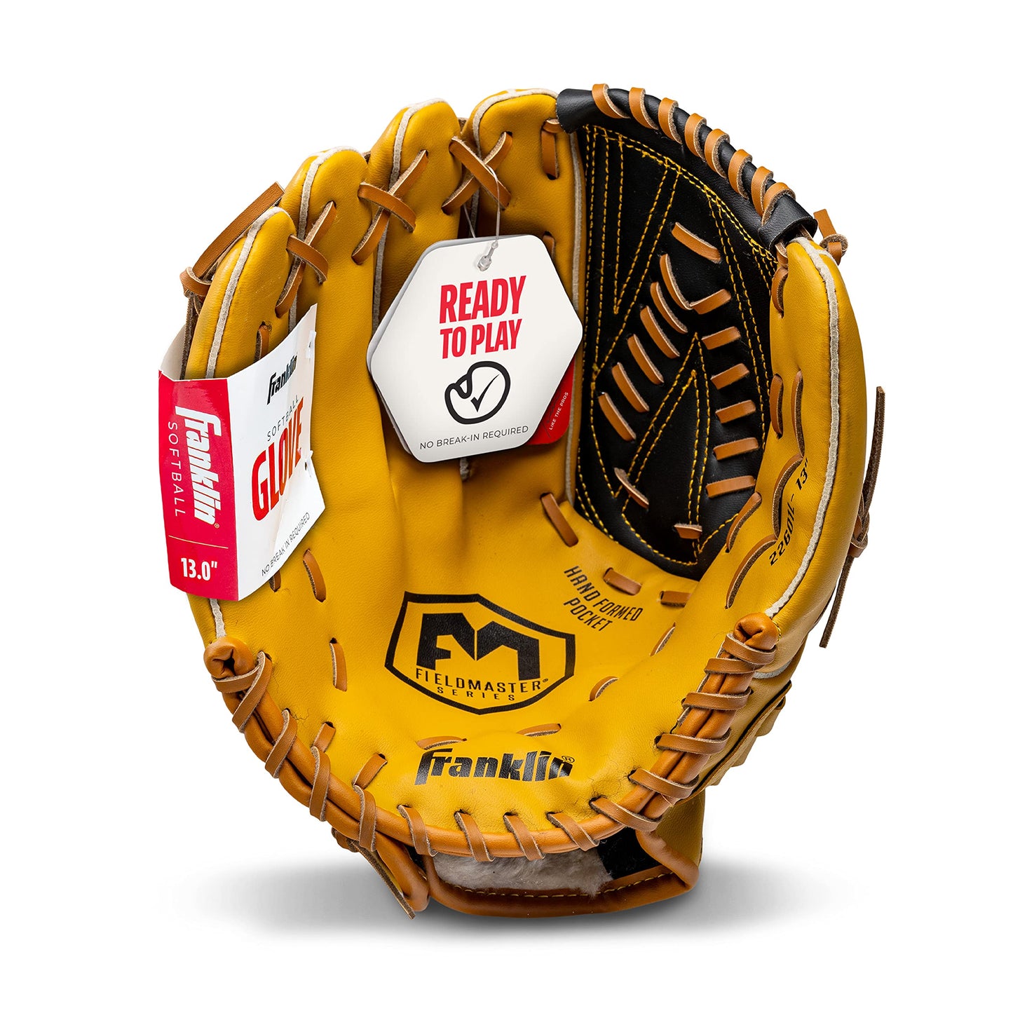 Franklin Sports Baseball and Softball Glove - Field Master - Baseball and Softball Mitt - Adult and Youth Glove - Outfield - Left Hand Throw - 13" π All In One Marketplace Canada