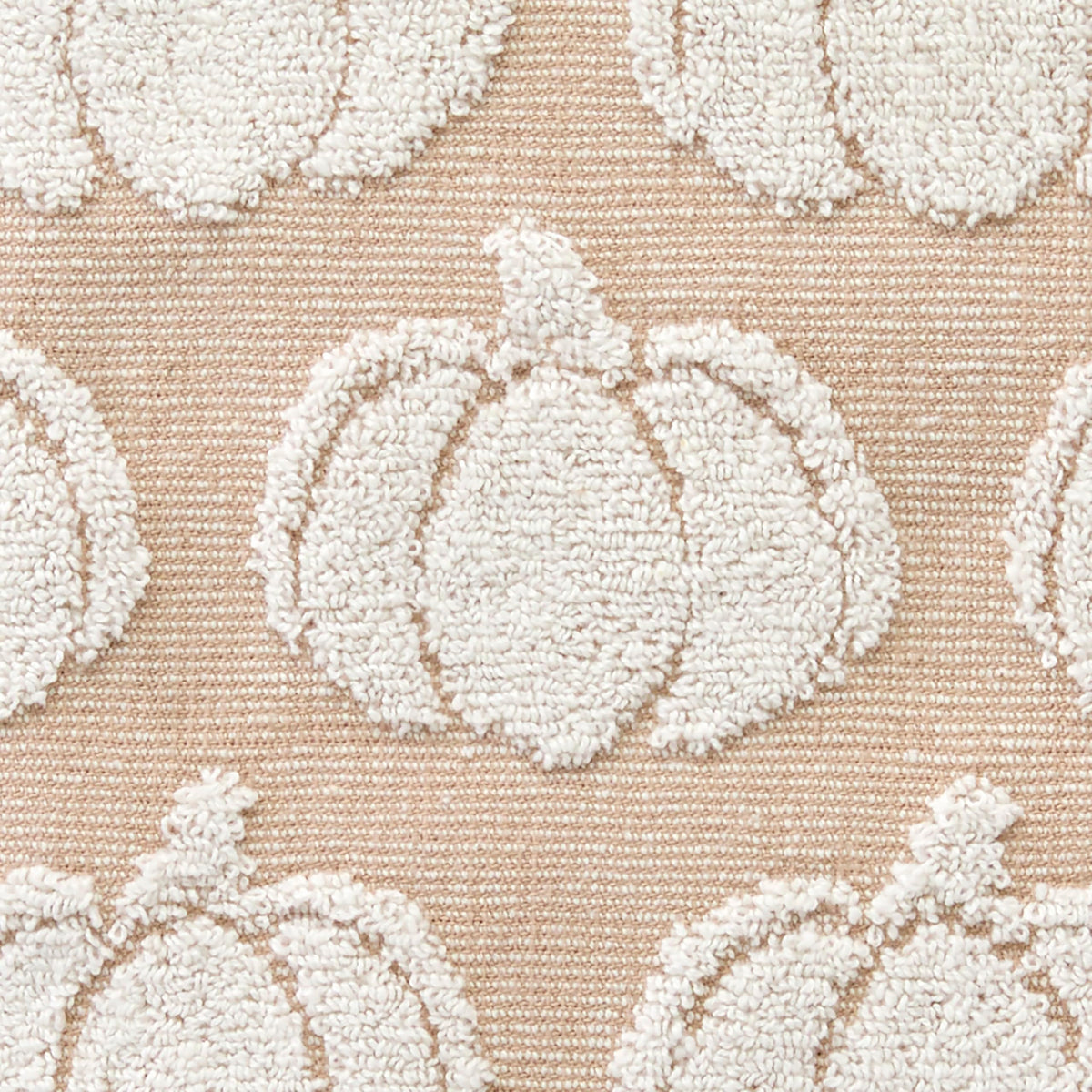 SKL Home Pumpkin Hand Towel 2pc Set for Bath/Kitchen/Bar & Gift, Tan