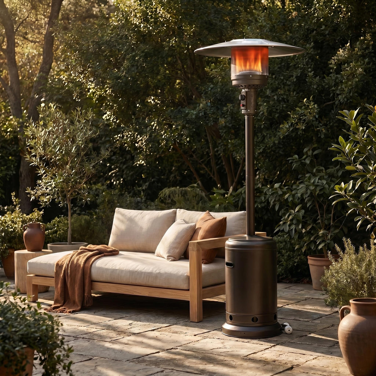 Paramount Patio Heater 46,000 BTU, Mocha