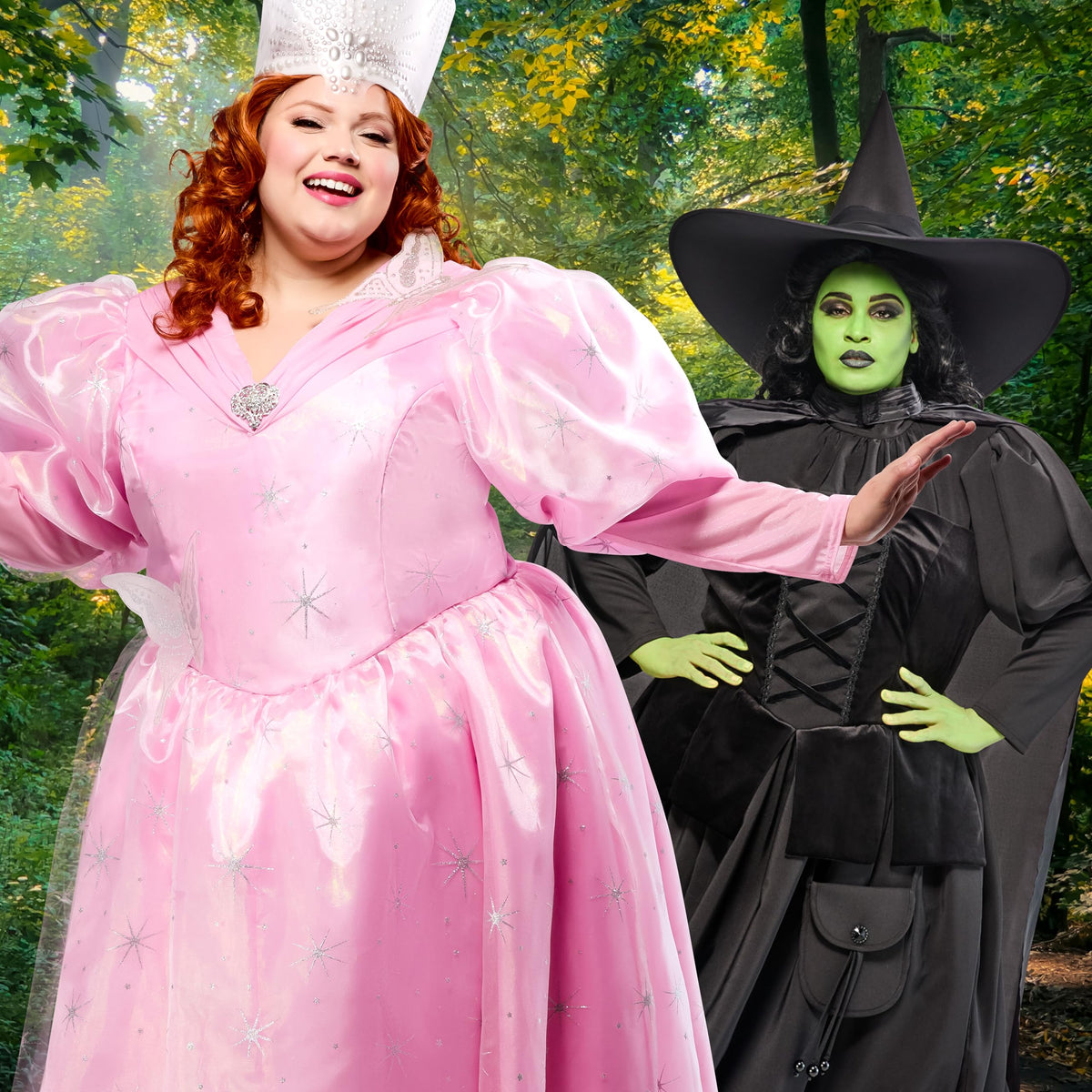 Rubies Women's Wizard of Oz Glinda Plus Size Costume for Themed Party and Halloween, 2X,