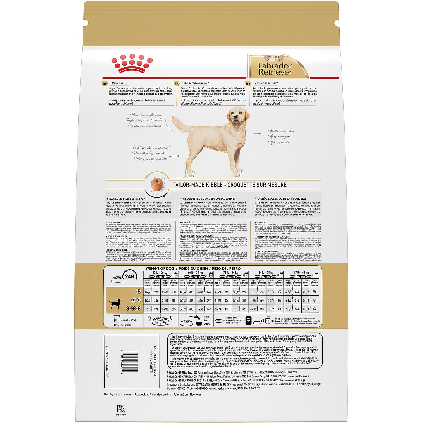 Royal Canin Labrador Retriever Adult Dry Dog Food, 30 lb bag ROYAL CANIN