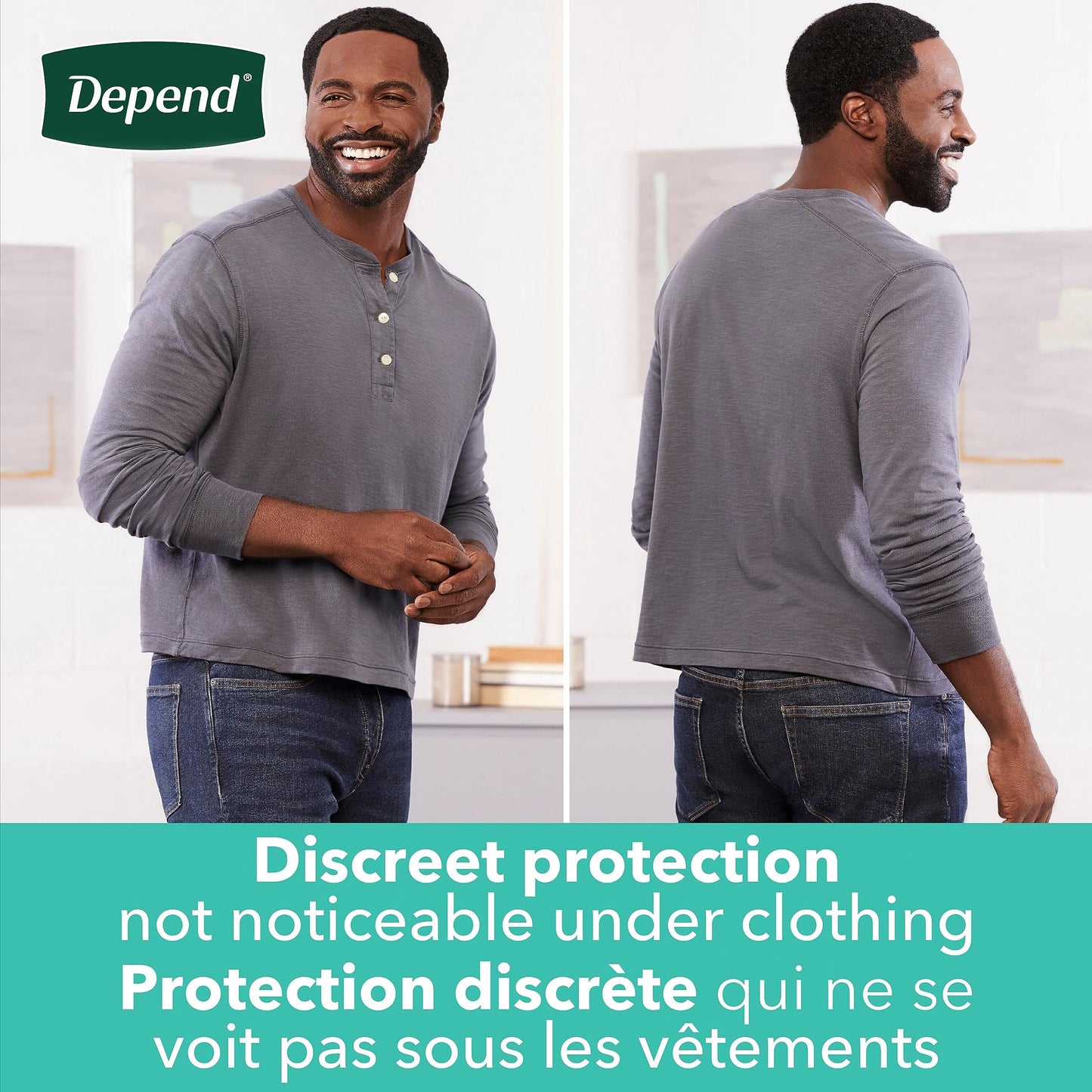 Depend Fresh Protection Adult Incontinence Underwear for Men (Formerly Depend Fit-Flex), Disposable, Maximum, Large, Grey, 40 Count 🍁 All In One Marketplace Canada