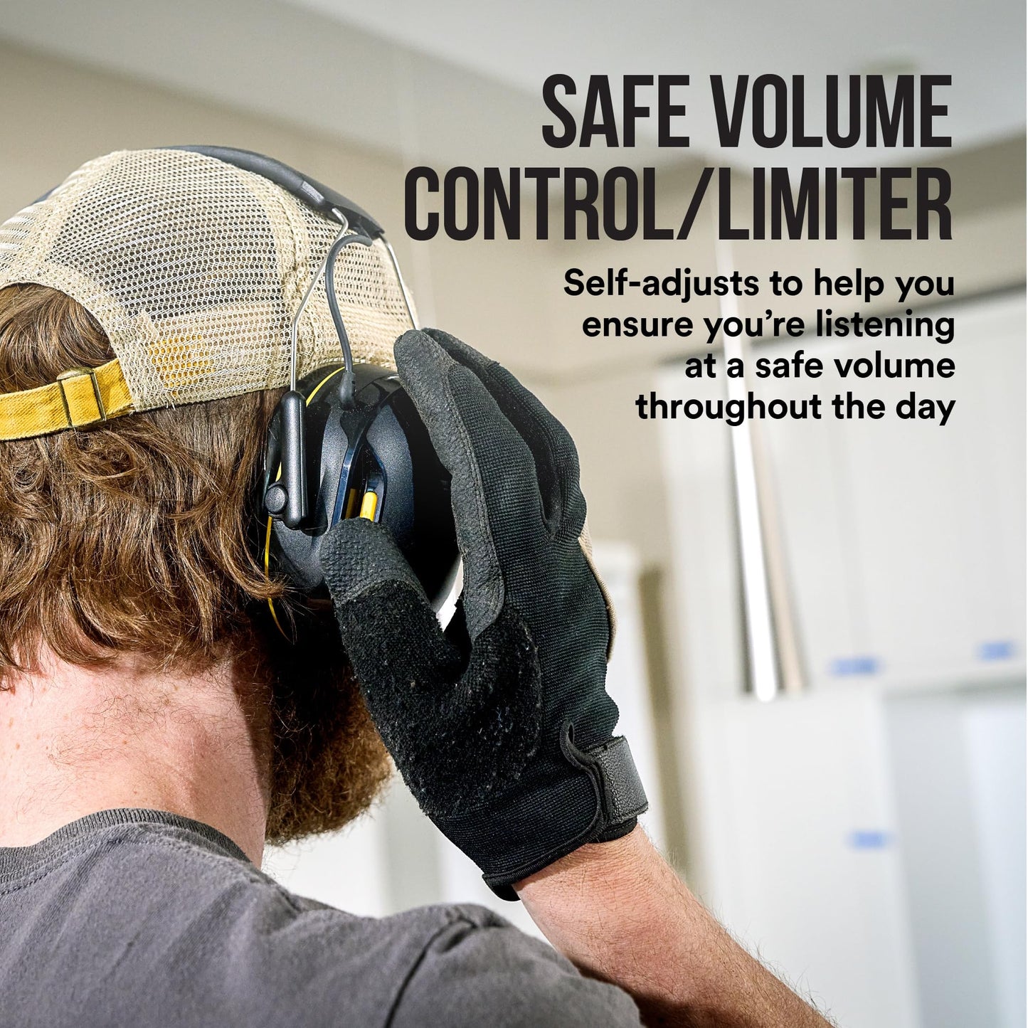 3M WorkTunes Connect Wireless Hearing Protector with Bluetooth Technology, Bluetooth Hearing Protection with a 26 dB Noise Reduction Rating - Available at All In One Marketplace Canada
