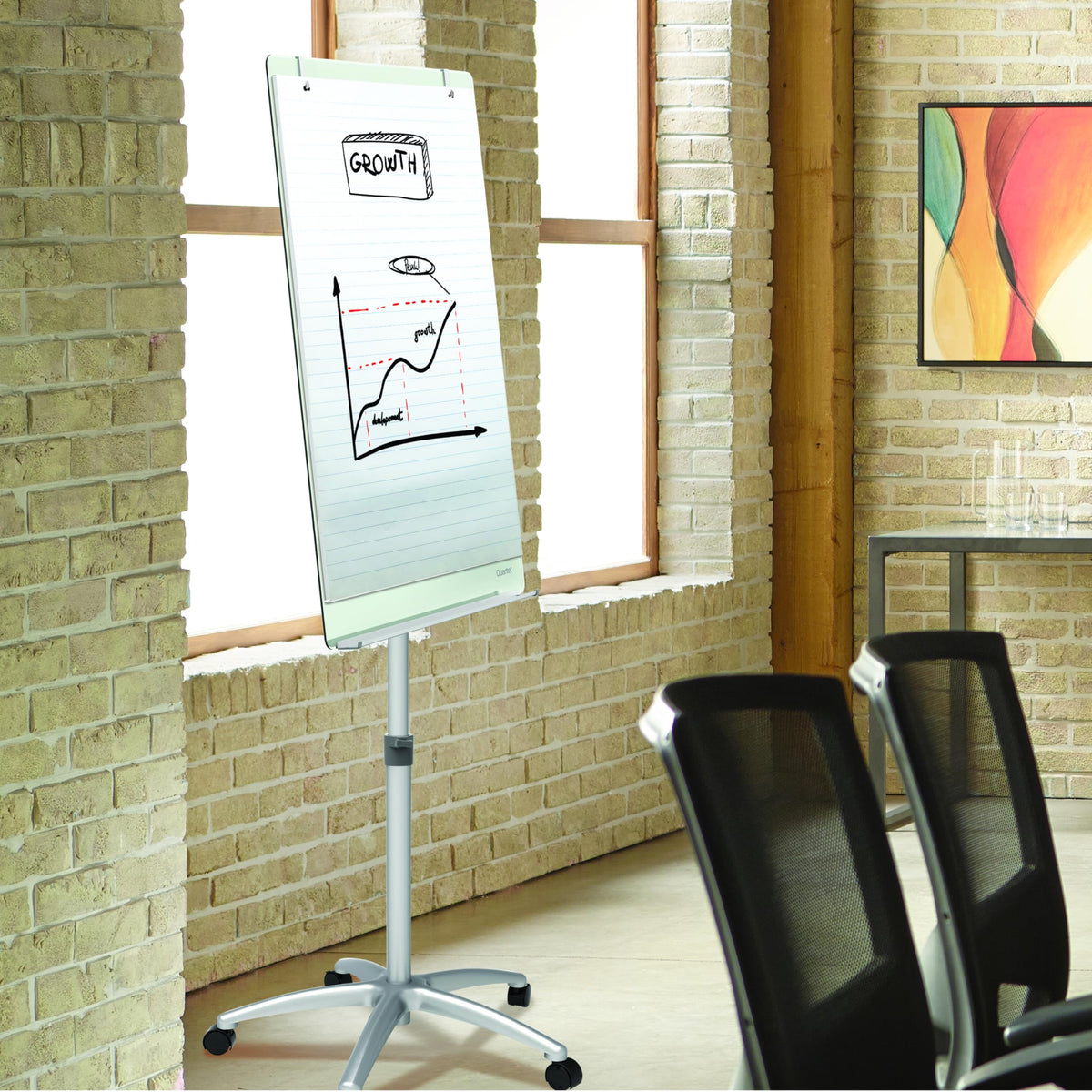 Quartet Lined Bond Easel Pad, 24" x 36", 50 Sheets/Pad, Great for Meetings, Teachers, and Students (3413889903)