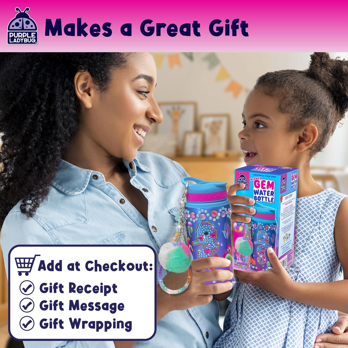 Decorate Your Own Water Bottle Girls - Mermaid Water Bottle Craft 🍁 All In One Marketplace Canada