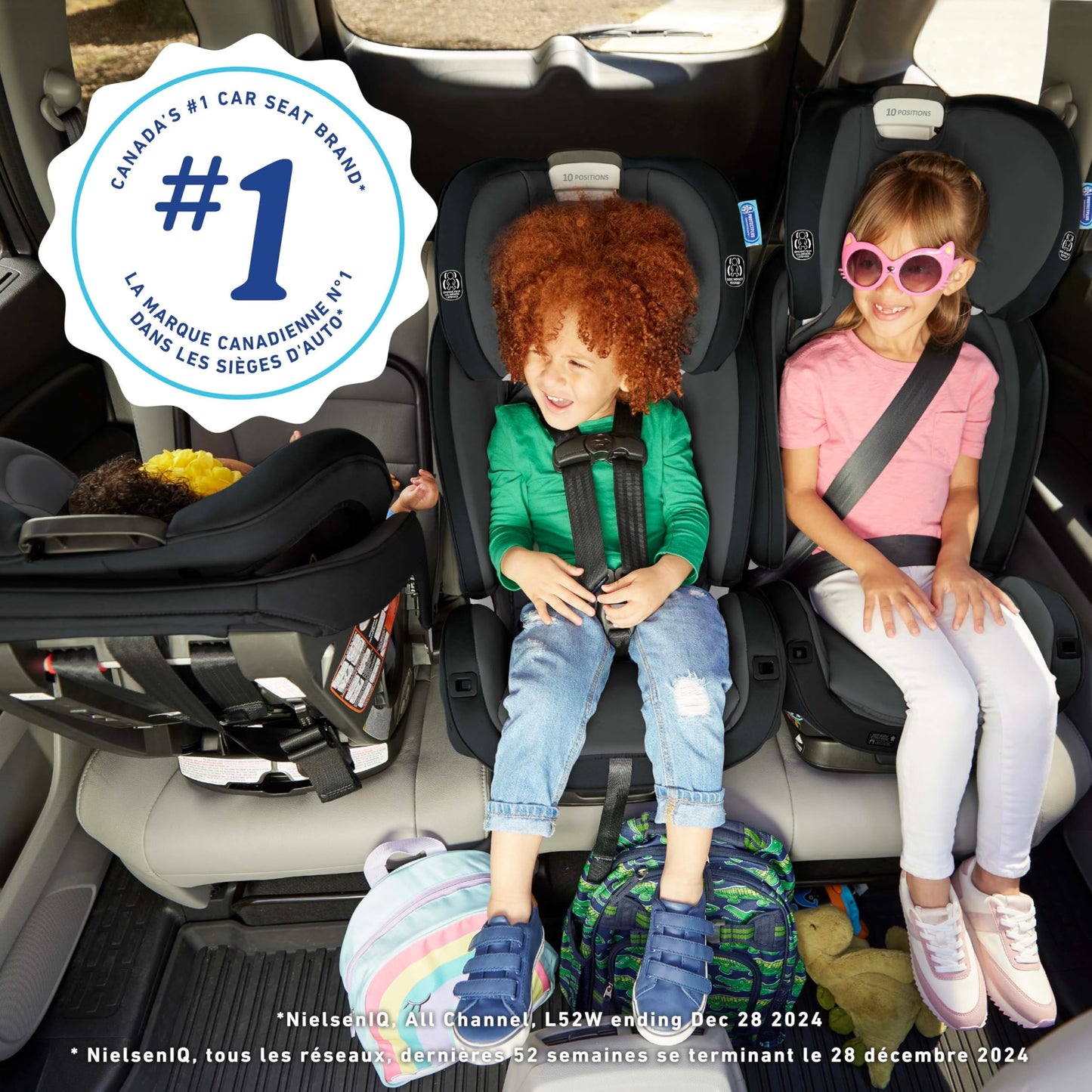 Graco Tranzitions 3-in-1 Harness Booster Seat, Toddler to Big Kid Car Seat from 10-45 kg (22-100lb), Harness/Highback/Backless Booster, Eloise