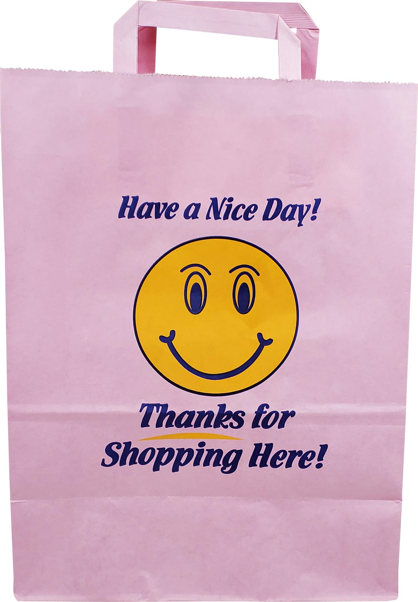 CLR - Eco-Craze - Thank You - Paper Handle Bags - 10x5x13