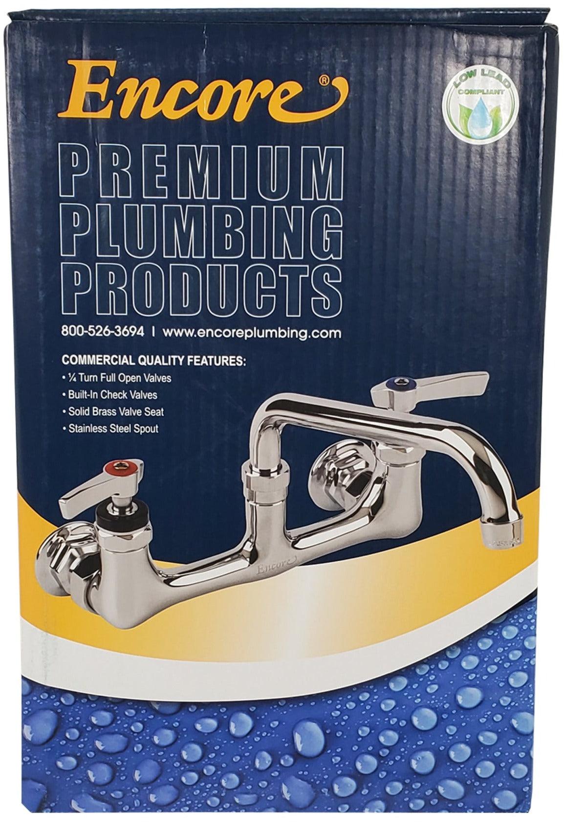 Encore - Wall Mount Faucet w/12" Spout - KL54-8012-SE1Z