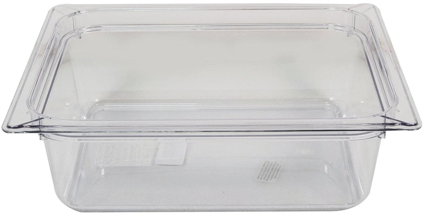 Poly Pan Clear - 1/2 x 4" Deep