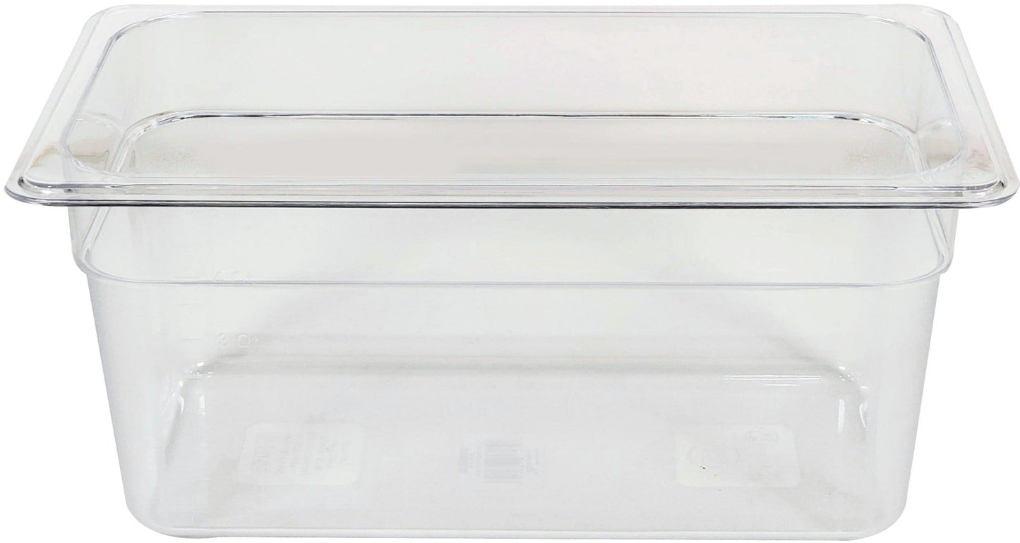 Poly Pan Clear - 1/3 x 8" Deep