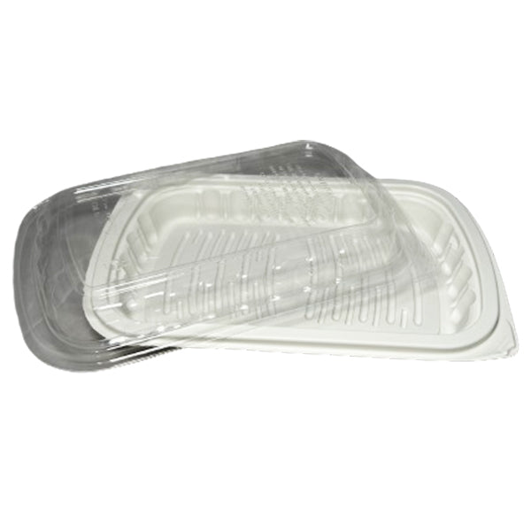 PACTIV - HALF SLAB RIB COMBO PACK WHITE 90EA