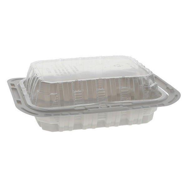 PACTIV EVERGREEN - 4 PIECE MFPP CHICKEN BARN CONTAINER WHITE CLEAR LID 100CT