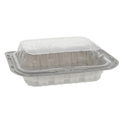 PACTIV EVERGREEN - 4 PIECE MFPP CHICKEN BARN CONTAINER WHITE CLEAR LID 100CT