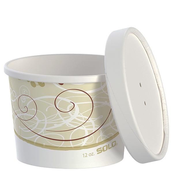 SOLO -  120Z SYMPHONY COMBO PAPER CONTAINERS 250EA