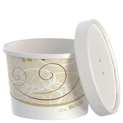 SOLO -  120Z SYMPHONY COMBO PAPER CONTAINERS 250EA