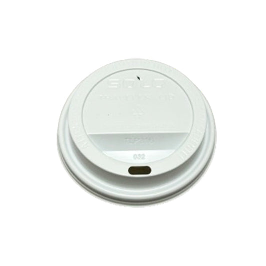 SOLO - WHITE DOME LID 10x100EA