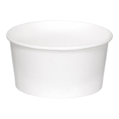 SOLO - 6oz FOOD CONTAINER WHITE 1000EA
