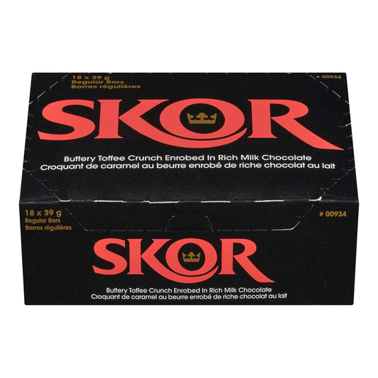HERSHEY - SKOR BARS REGULAR 18x39 GR