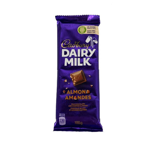 MONDELEZ - CADBURY DAIRY MILK ALMOND 24x100GR