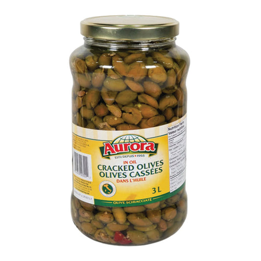 AURORA - CALABRESE OLIVES CRACKED 2.84L