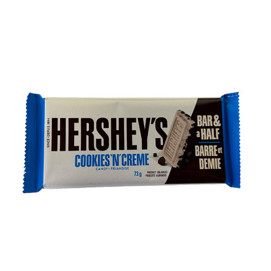 HERSHEY - COOKIES CREAM  KING SIZE 18x73 GR