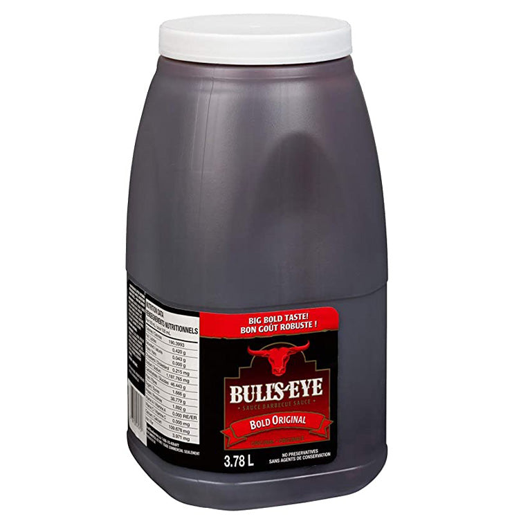 KRAFT HEINZ - BULLSEYE BOLD ORG SAUCE 3.78LT
