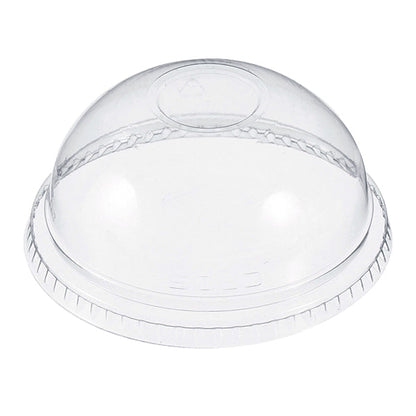MAHER - NO-HOLE CLEAR DOME LIDS FOR CUP 98mm 20x50 PK