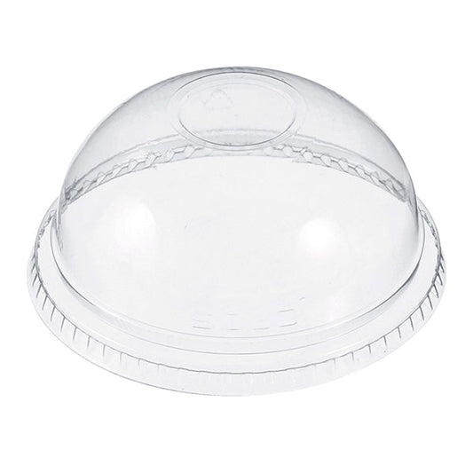 MAHER - NO-HOLE CLEAR DOME LIDS FOR CUP 98mm 20x50 PK