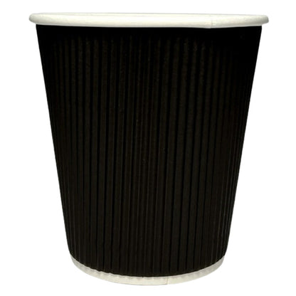 MAHER PRODUCTS - 16oz BLACK RIPPLE WALL CUP 20x25 CT