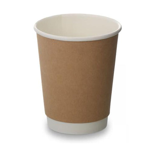 MAHER PRODUCTS - 16oz BROWN DOUBLE WALL CUP 20x25 PK