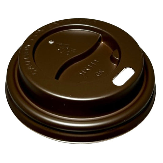 MAHER PRODUCTS - COMPOSTABLE DOME LID 4OZ BROWN 20x50 PK