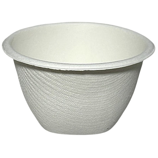 MAER NATURALS - BAGASSE 2oz PORTION CUP AND LID COMBO 1000 PK