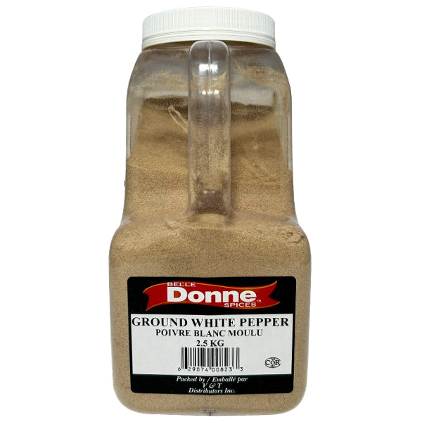 BELLE DONNE - GROUND WHITE PEPPER 2.5KG