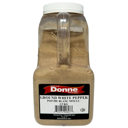 BELLE DONNE - GROUND WHITE PEPPER 2.5KG