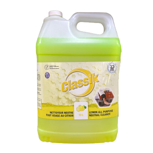 Classik - Lemon All Purpose Cleaner 10Lt - Canadian Distribution