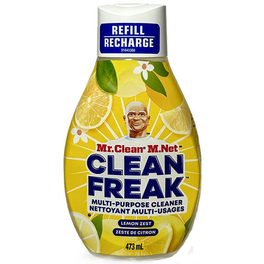 Mr. Clean - Freak Lemon Zest Refill 6X473 Ml - Canadian Distribution