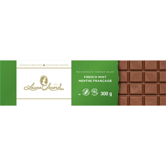 LAURA SECORD - MINT CHOCOLATE BAR 18x300 GR