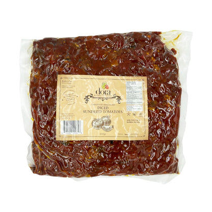 DORA REAL GOURMET - DICED SUN DRIED TOMATOES 10x1000 GR