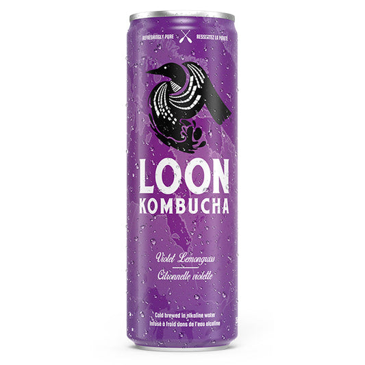 LOON KOMBUCHA - VIOLET LEMONGRASS 12x355 ML