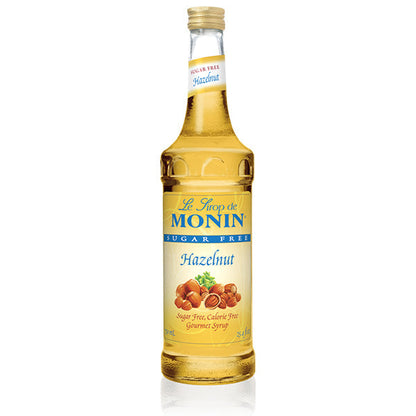 MONIN - SUGAR FREE HAZELNUT SYRUP 12x750 ML