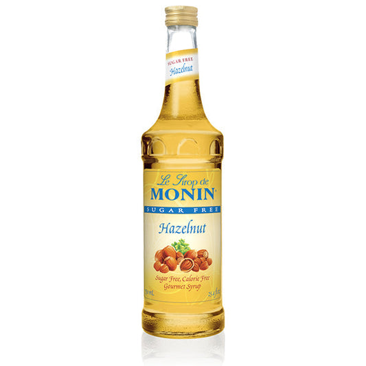 MONIN - SUGAR FREE HAZELNUT SYRUP 12x750 ML