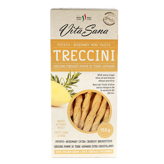 VITA SANA - MINI TRECCINI PATATE  E ROSEMARINO 14x150 GR