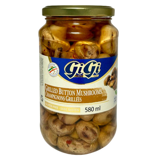 GIGI - GRILLED BUTTON MUSHROOMS 12x580 ML