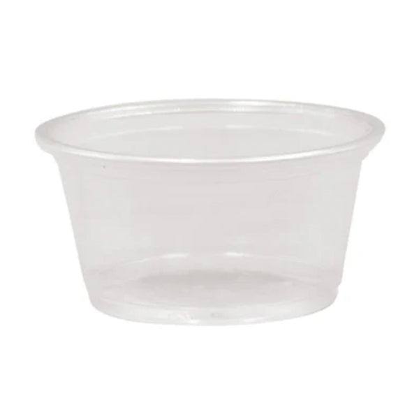 RITEPAK - 2oz CLEAR PLASTIC PORTION CUPS 10x250 EA