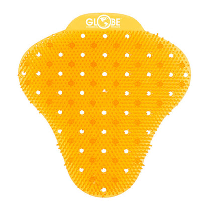 Globe - Aquos Orange Mango  Heavy-Duty Anti-Splash Urinal Screens 6X2 Un - Canadian Distribution