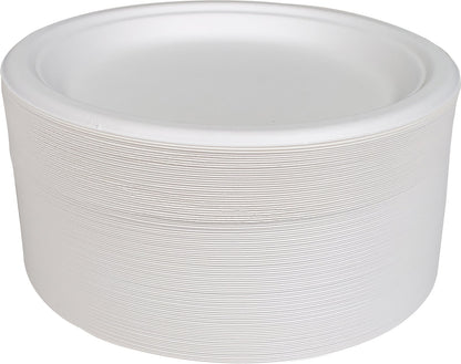 Eco-Craze - Assiette ronde de 9 po - Biodégradable