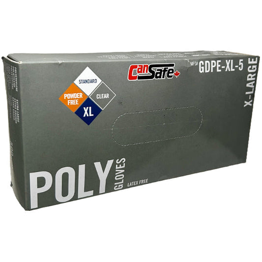 Safety Zone - Polyethylene Gloves Xl 10X2X500 Ea - Canadian Distribution