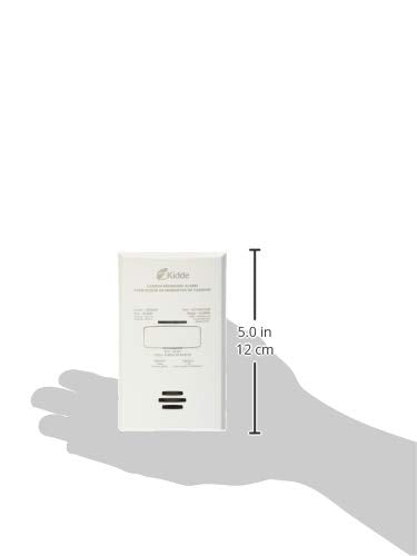 Kidde 900-0263CO-CA Plug-in Carbon Monoxide Alarm (KN-COB-DP2CA), White, 1 Units