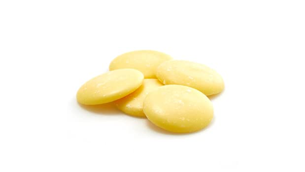 Yupik Organic Cocoa Butter Wafers – 1 kg Pure, Vegan & Gluten-Free